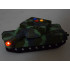 Militārais tanks ar gaismām un skaņām ZA4267