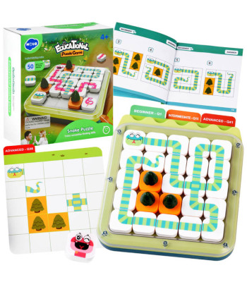 Izglītojoša loģiskā spēle “Čūska” – puzle GR0598