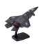 Metāla militārais lidmašīnas modelis F-25 ZA4326 CY