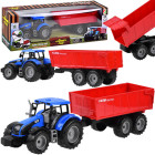 Traktors ar piekabi zemnieka mašīna ZA4345