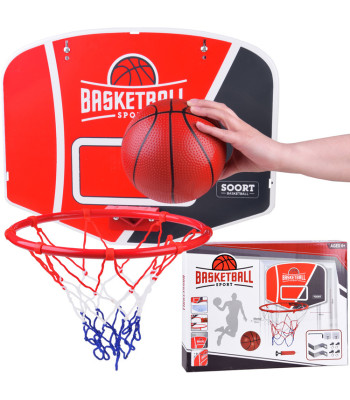 Basketbola grozs ar vairogu, bumbu un pumpi, SP0729