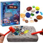 Akmens ieguves komplekts arheoloģiskie izrakumi ZA4468