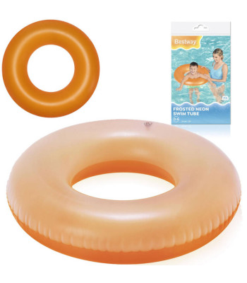 Bestway piepūšams peldriņķis oranžs 76cm 36024