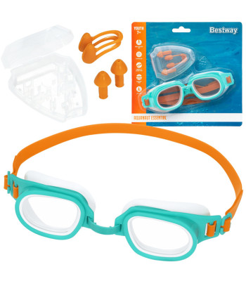 Bestway peldēšanas komplekts ar brillēm Aquanaut Essential 7+ 26034