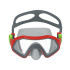 Bestway krāsaina peldēšanas maska 7+ 22049