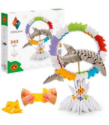 Alexander radošais komplekts Origami 3D Delfīns 2552