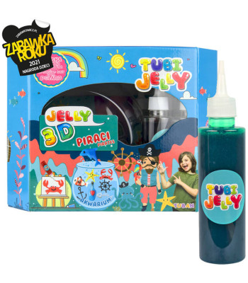 Tubi Jelly pirātu 3D akvārija komplekts ZA4512
