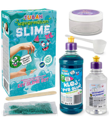TUBAN radošs lielais Slime XL arbūza komplekts ZA4517