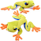 Zaļā plīša koka varde 20cm