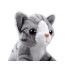 Mīkstais rotaļlietu kaķis, sēdošs kaķēns 13cm