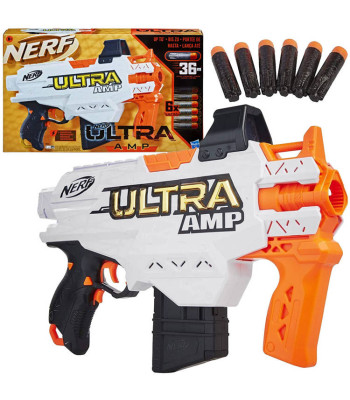Putu šautriņu blasteris + 6 šautriņas Nerf Ultra AMP ZA4584