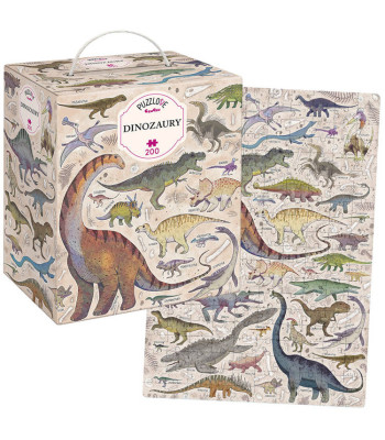 CzuCzu Puzzlove dinozauru puzle, 200 elementi, ZA4604