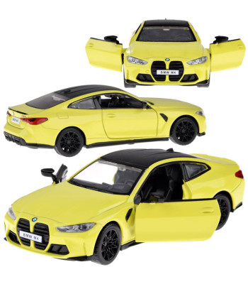 Metāla automašīna ar skaņas un gaismas efektiem BMW M4 ZA4617, 1:32