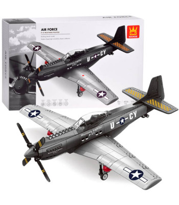 Tehniskie kluči kaujas lidmašīnas P-51 Mustang Fighter izveidei ZA4624, 256 elementi