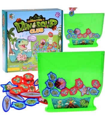 Veiklības un stratēģijas spēle Połącz 5 Dinozaury GR0614
