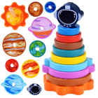 Koka planētu piramīda kosmosa tornis 10 elementi ZA4691