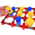 2 vienā spēle “Krustiņi un nullītes” + riņķa mešanas spēle, veiklības un stratēģijas spēle GR0618