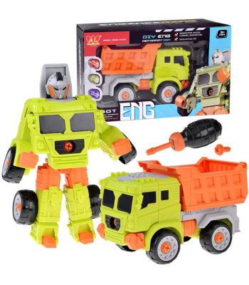 Pašizgāzējs – robots 2 vienā, būvniecības auto, kas pārtop par robotu ZA4704 B