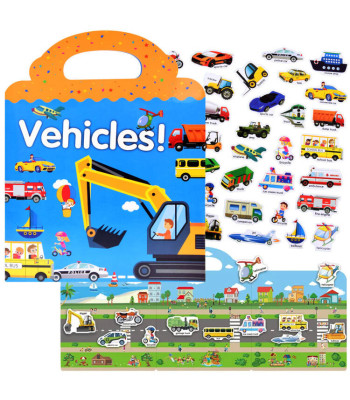 Uzlīmju albums “Transportlīdzekļi un ceļš” ZA4762