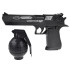 Policijas spēļu komplekts ar rotaļu pistoli un rokudzelžiem ZA4826