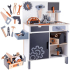 Liels koka darbnīca ar instrumentu kasti amatniekam ZA4836