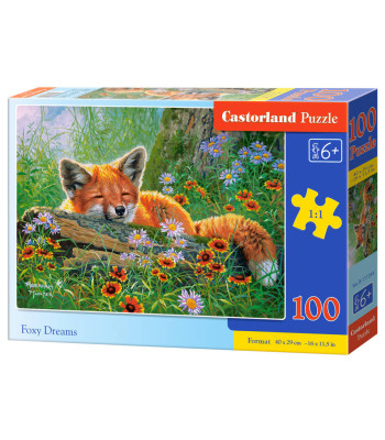 Puzle Foxy Dreams B-111244, 100 el., 40 x 29cm