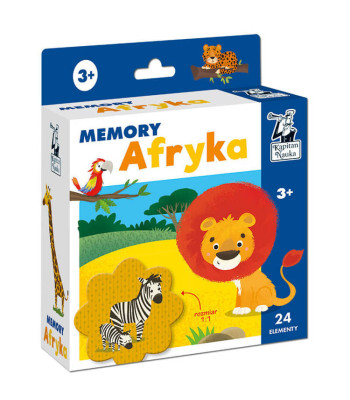 Atmiņas spēle Kapitan Nauka Memory Afryka GR0633
