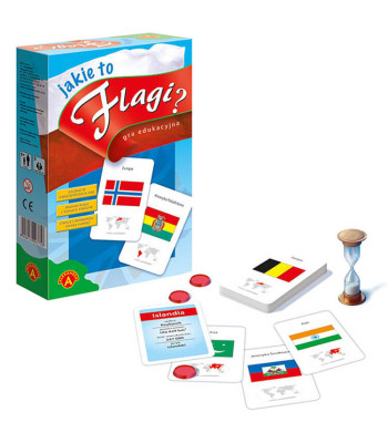 Aleksander Gra Jakie to flagi – spēle Mini GR0646