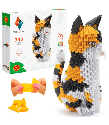 Alexander radošais 3D origami kaķis 2832