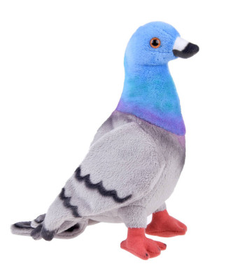 Pilsētas baloža plīša rotaļlieta 22 cm 14028