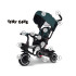 Bērnu trīsritenis ar jumtiņu, grozāms Tiny Bike 3w1 SP0650