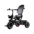 Bērnu trīsritenis ar jumtiņu, grozāms Tiny Bike 3w1 SP0650