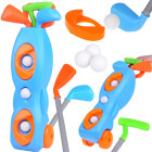 Mini golfa spēles komplekts ar ratiņiem un aksesuāriem SP0765