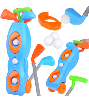 Mini golfa spēles komplekts ar ratiņiem un piederumiem SP0765