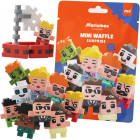 Marioinex Mini Waffle Surprise 2 vienā komplekts ar figūriņu un klucīšiem, maisiņš ZA5040
