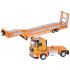 Tir ar Piekabi, Ekskavatoru un Buldozeru Mašīnu Komplekts ar Skaņu Mazajam Celtniekam ZA5008