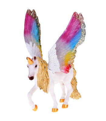 Pasaku vienradža Pegaza kolekcionējama figūriņa ar spārniem ZA5019 14 cm x 17 cm x 10 cm