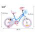 RoyalBaby STAR GIRL meiteņu velosipēds, zils 14" RB14G-1