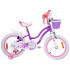 RoyalBaby Bērnu velosipēds STAR GIRL 16 collu grozs sānu riteņi RB16G-1
