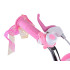 Bērnu retro velosipēds ar groziņu un sānu riteņiem RoyalBaby Little Swan RB16-18 16"