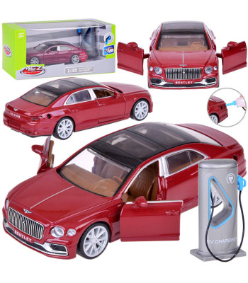 Metāla limuzīnas modelis ar skaņu un gaismām Bentley Flying Spur Hybrid ZA5046