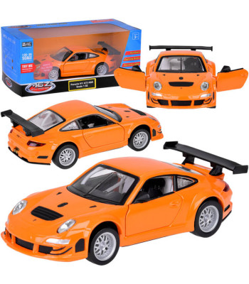 Metāla auto modelis ar gaismām un skaņu, Porsche 911 GT3 RSR, ZA5054, 1:32