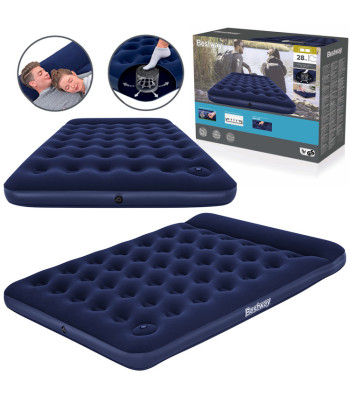 Piepūšamais matracis ar iebūvētu sūkni Bestway Air Mattress Queen 203x152 67226