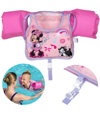 Bestway peldēšanas veste ar roku uzmavām, Minnie Mouse 3–6 L 9101A