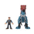 Jurassic World Imaginext figūriņas komplekts Therizinosaurus + Owens