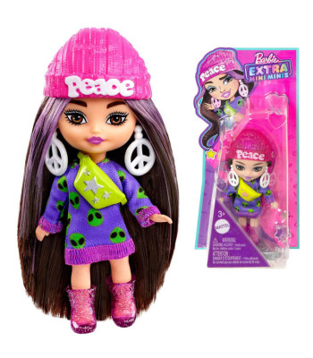 Modes lelle Barbie Extra Mini Minis ar aksesuāriem HLN46 ZA5105 B