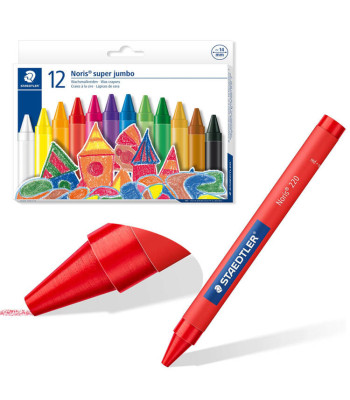 Vaska krītiņi, 12 gab., Staedtler Jumbo AP0010