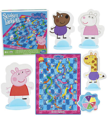 Galda spēle Čūskas un kāpnes Świnka Peppa GR0672