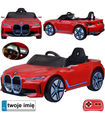 Elektriskais bērnu auto ar akumulatoru un tālvadības pulti BMW i4 PA0310 CZ