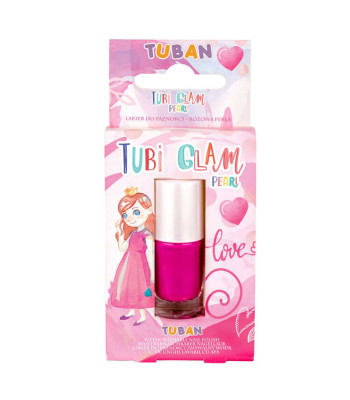 Tuban Tubi Glam bērnu nagu laka, pērļu rozā, 5ml ZA5164